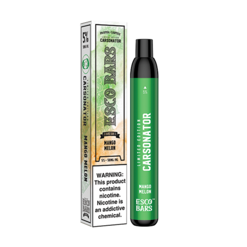 Carsonator x Esco Bars Mesh 5% 2500 Puff – Aloe Mango Melon