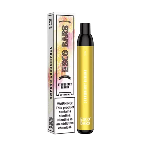 Esco Bars Mesh 5% 2500 Puff – Strawberry Banana