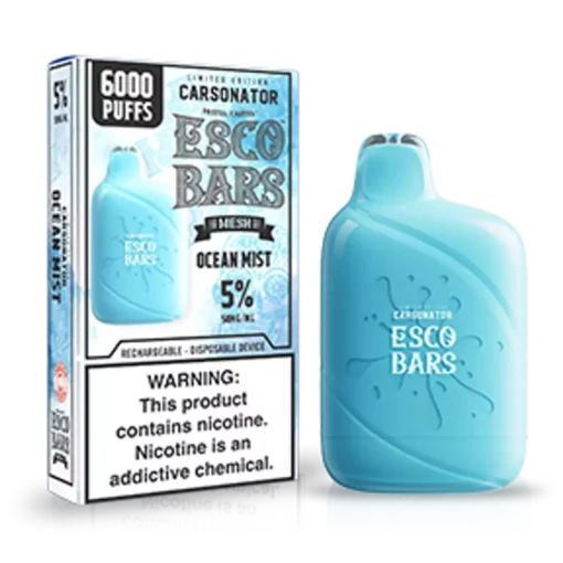 Esco Bars 5% 6000 Puff – Ocean Mist