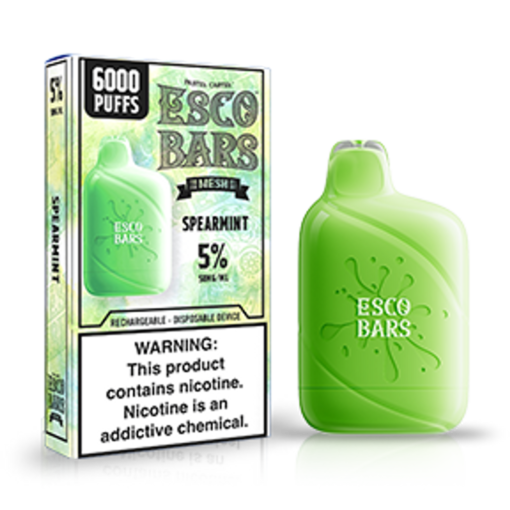 Esco Bars 5% 6000 Puff – Spearmint